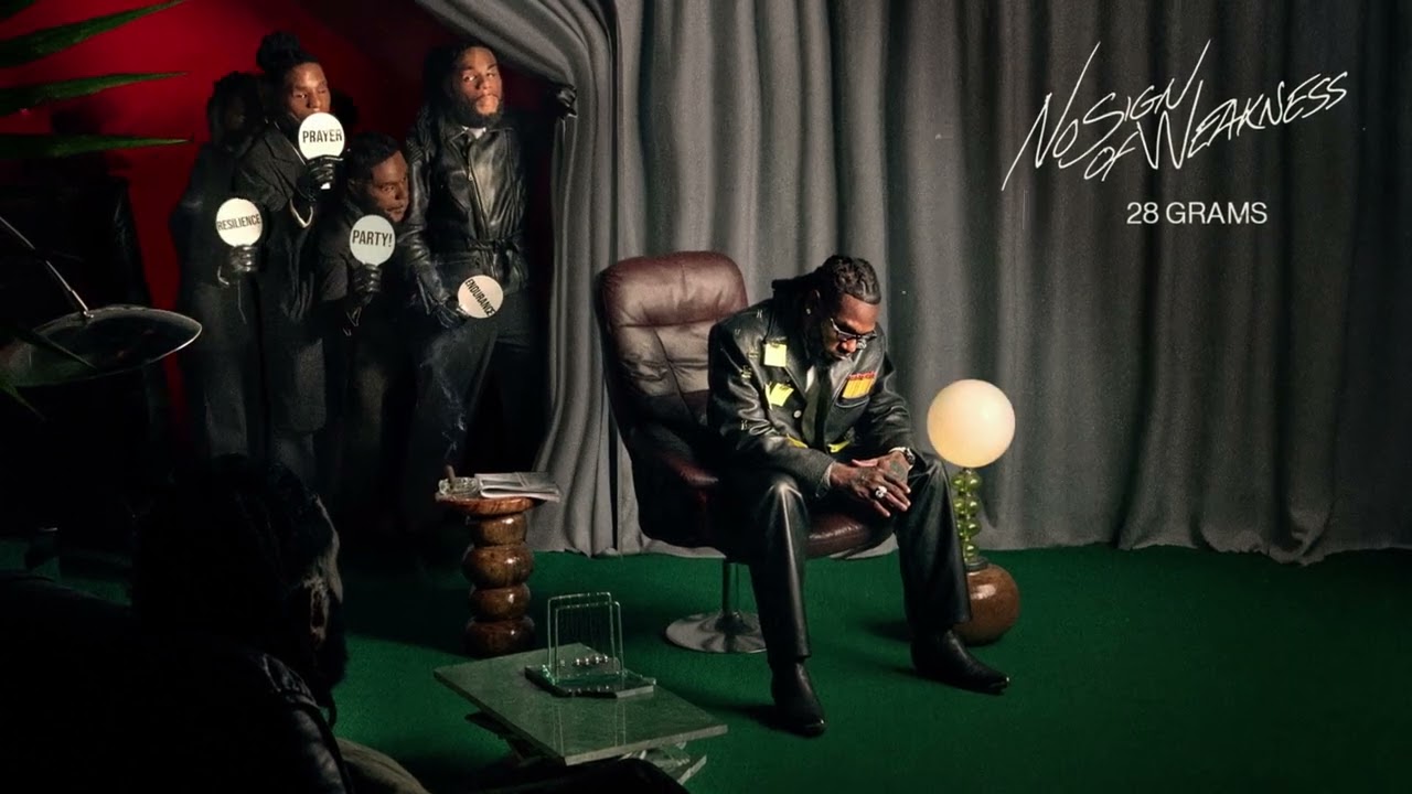 An image showing Burna Boy 28 Grams Album Cover Art