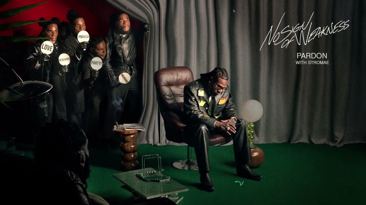 An image showing Burna Boy Pardon Album Cover Art